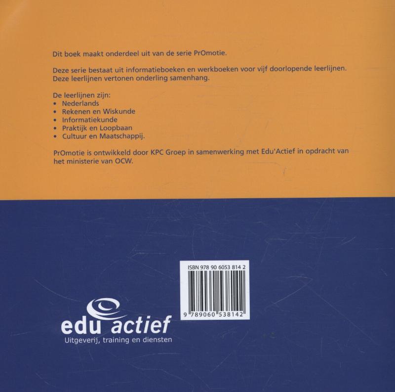 Achterkant van Werkboek