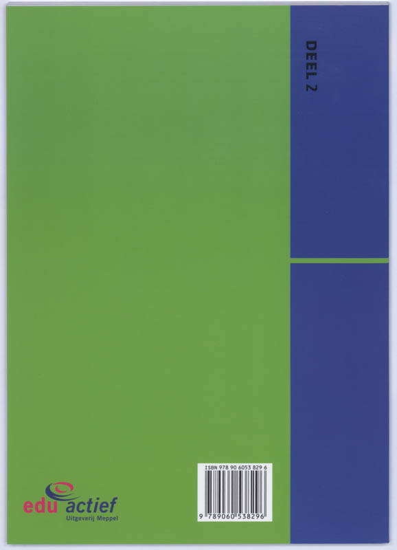 Achterkant van Werkboek