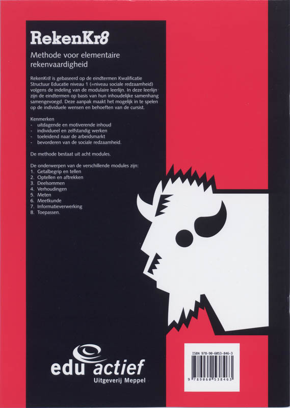 Achterkant van 5 Meten