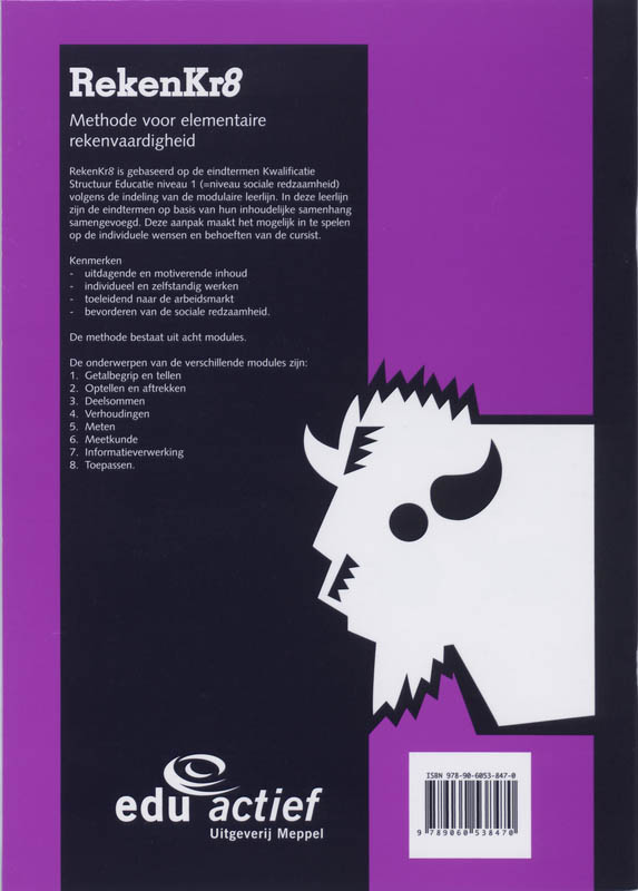 Achterkant van 4 Verhoudingen