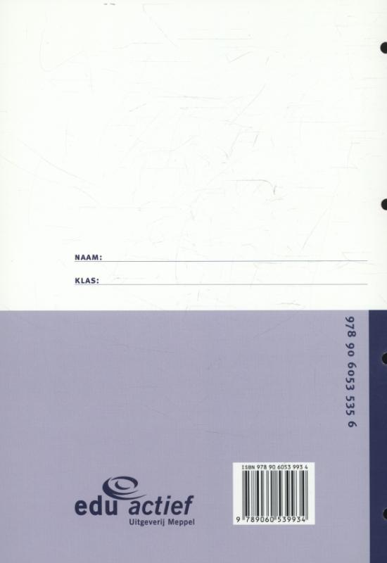 Achterkant van instructi-/werkboek 2
