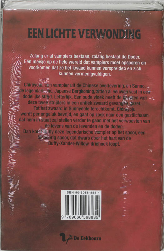 Achterkant van Het bloedspoor