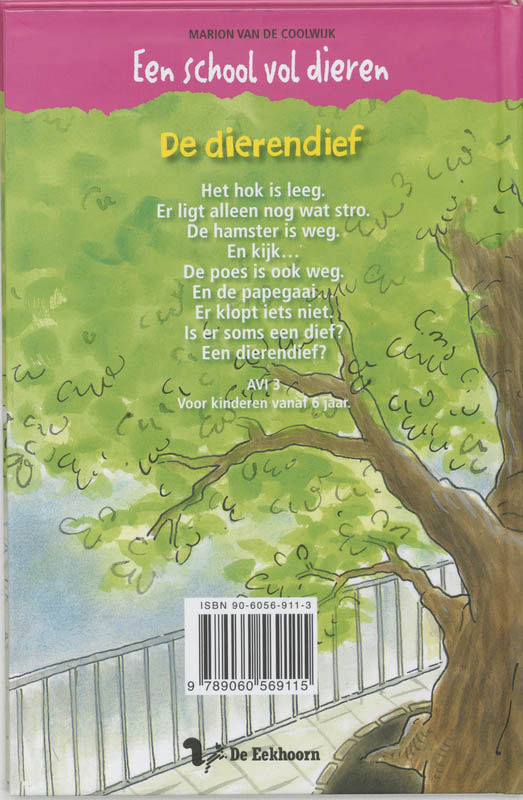 Achterkant van De dierendief