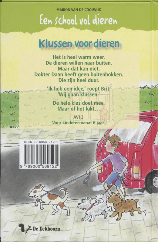 Achterkant van Klussen voor dieren