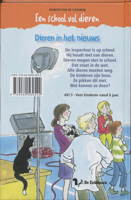 Achterkant van Dieren in het nieuws