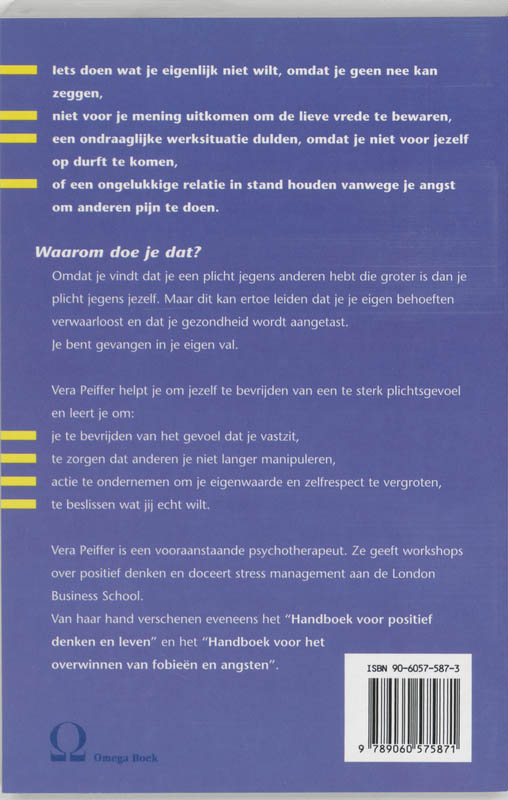 Achterkant van Het is ook mijn leven