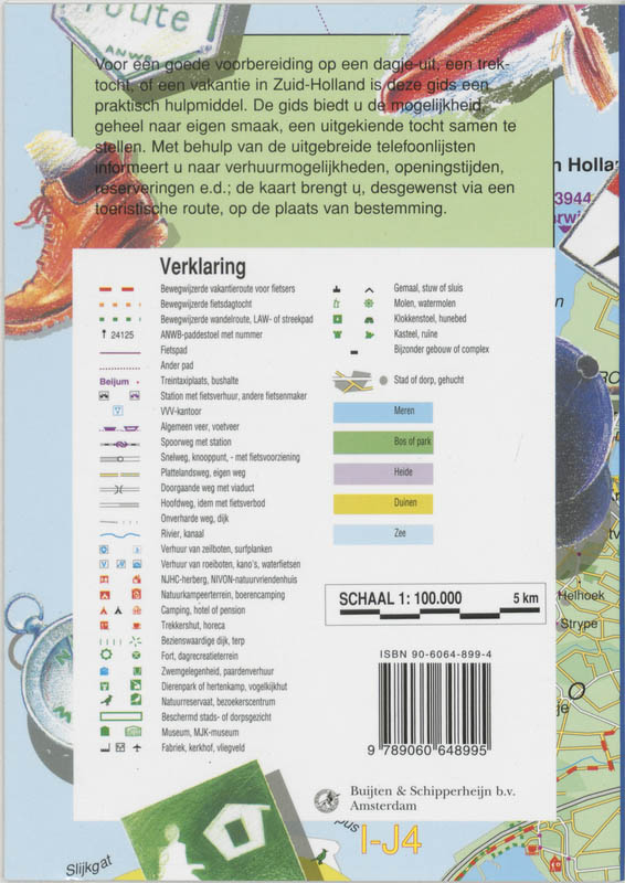 Achterkant van 9 Zuid-Holland