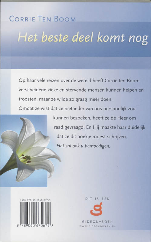 Achterkant van Het beste deel komt nog