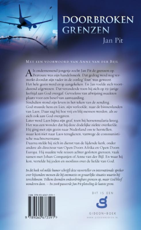 Achterkant van Doorbroken grenzen