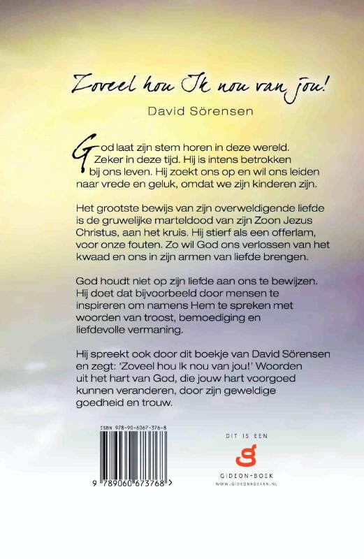Achterkant van Zoveel hou ik nou van jou