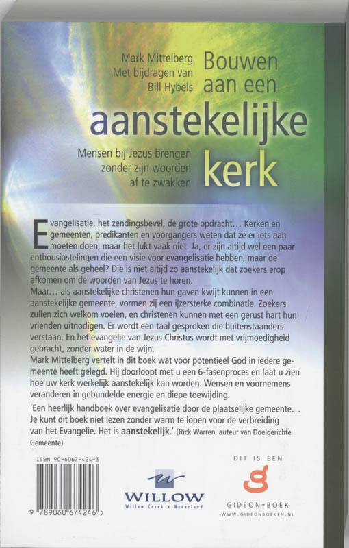 Achterkant van Bouwen aan een aanstekelijke kerk