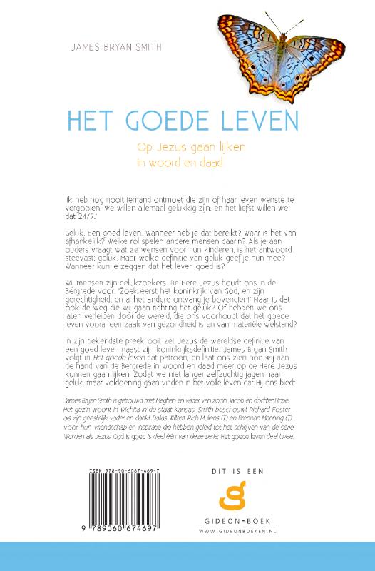 Achterkant van Het Goede leven