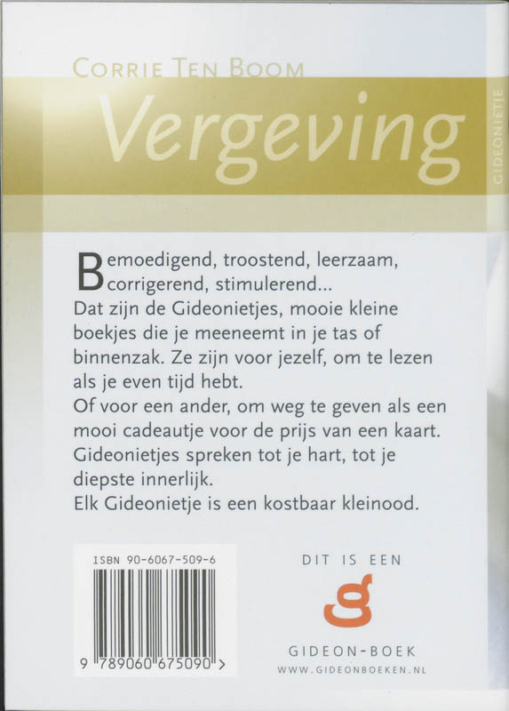 Achterkant van Vergeving
