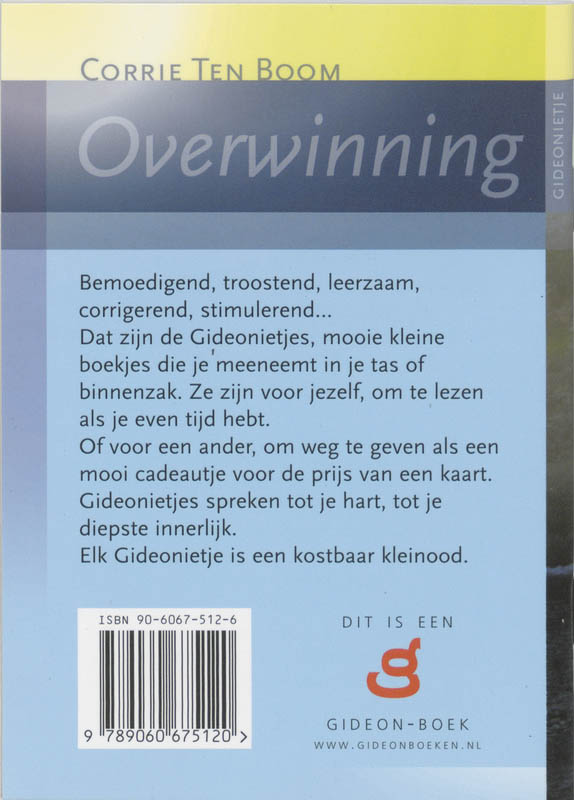 Achterkant van Overwinning