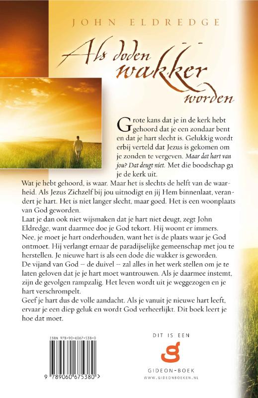 Achterkant van Als doden wakker worden