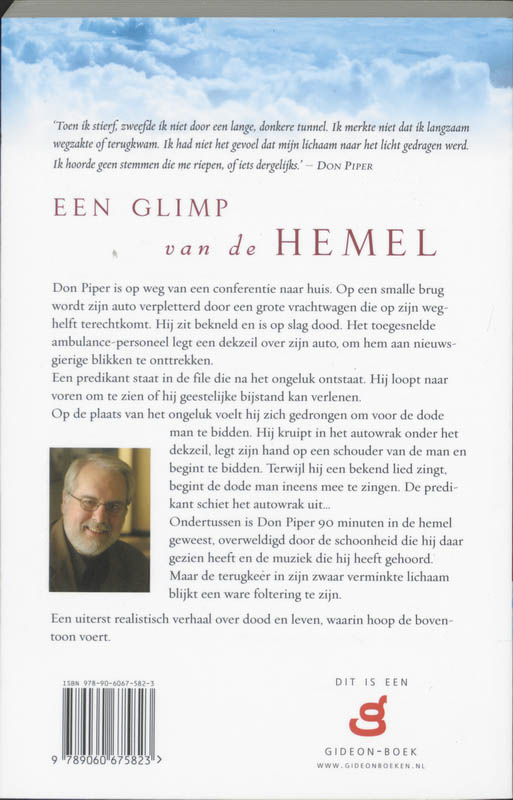 Achterkant van 90 Minuten in de hemel