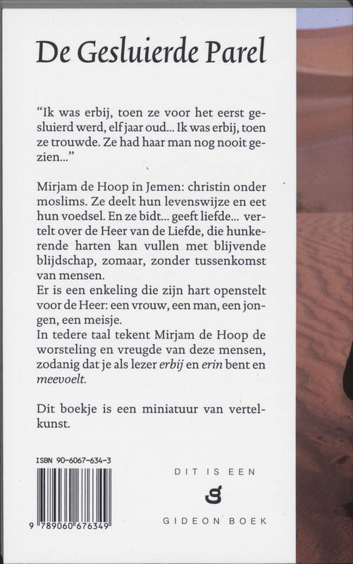 Achterkant van De gesluierde parel en andere verhalen