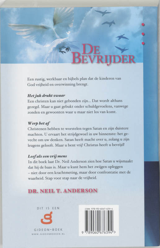 Achterkant van De bevrijder