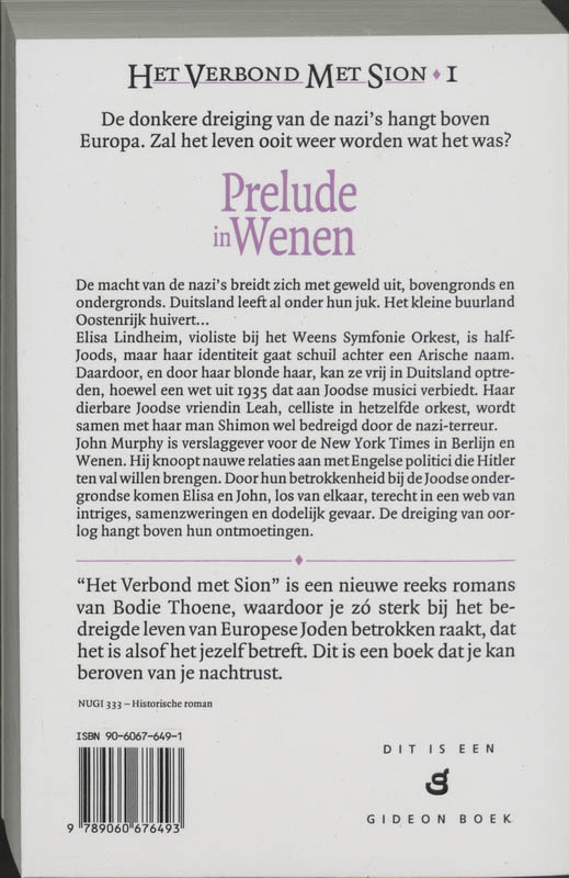 Achterkant van 1 Prelude in Wenen