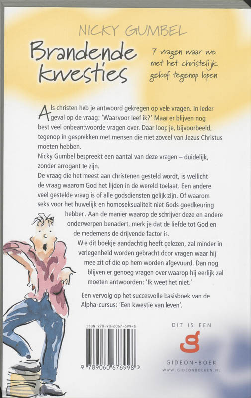 Achterkant van Brandende kwesties