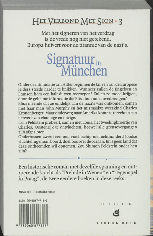 Achterkant van 3 Signatuur in Munchen