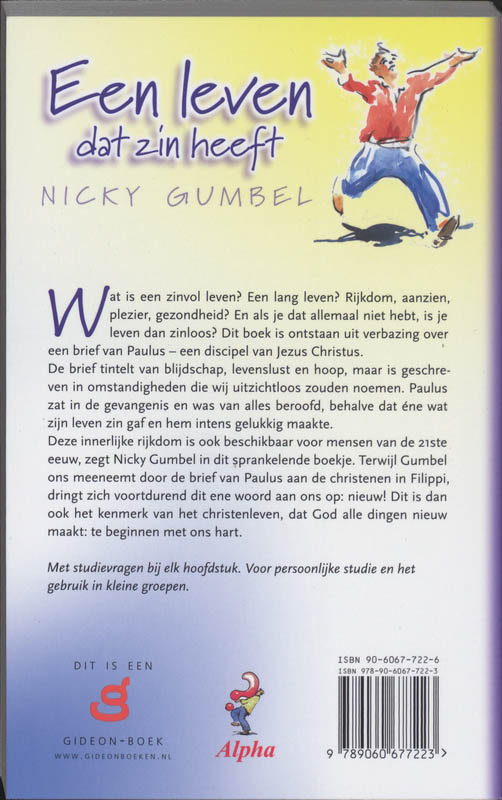 Achterkant van Een leven dat zin heeft