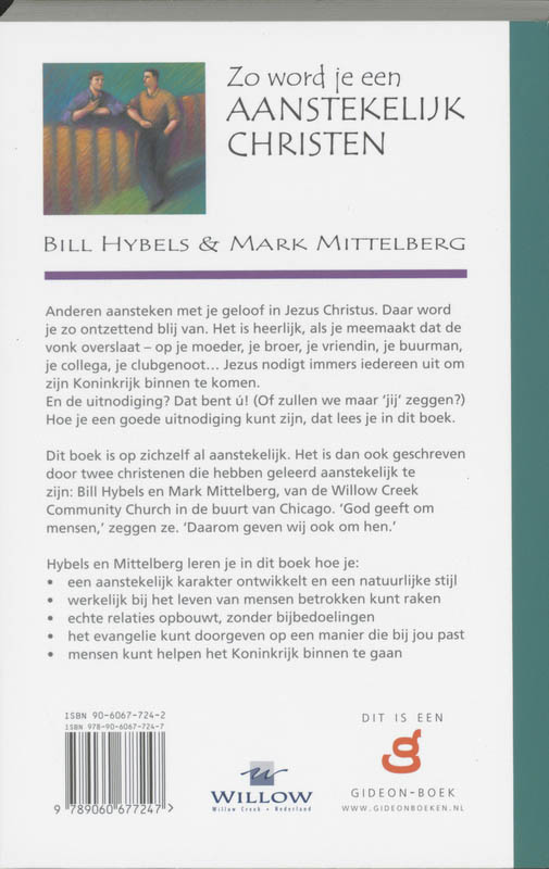 Achterkant van Zo word je een aanstekelijk christen