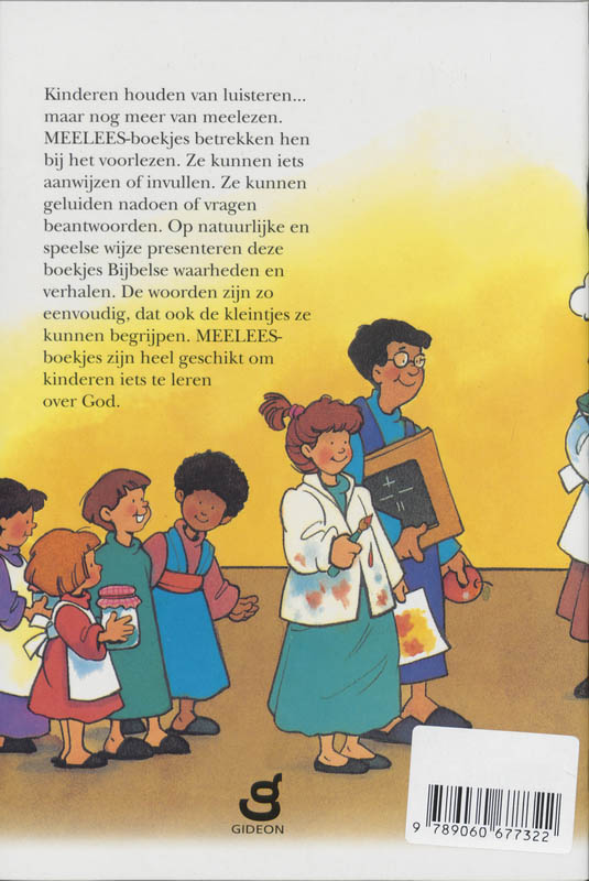 Achterkant van Helpers van God