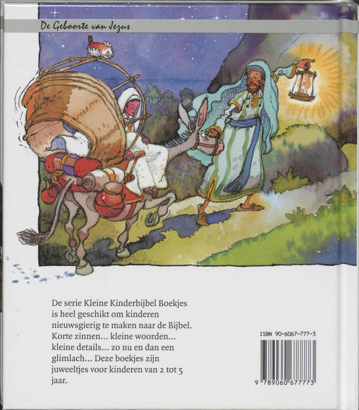 Achterkant van Het eerste kerstfeest