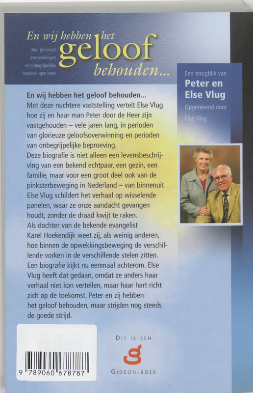 Achterkant van En wij hebben het geloof behouden