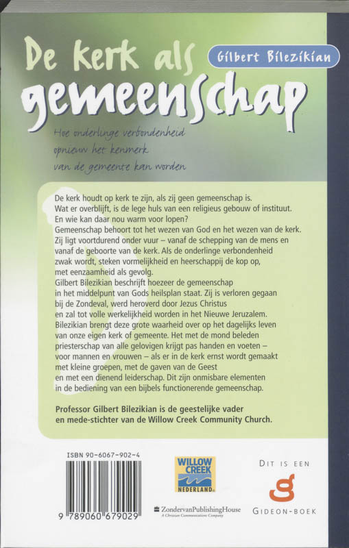 Achterkant van De kerk als gemeenschap