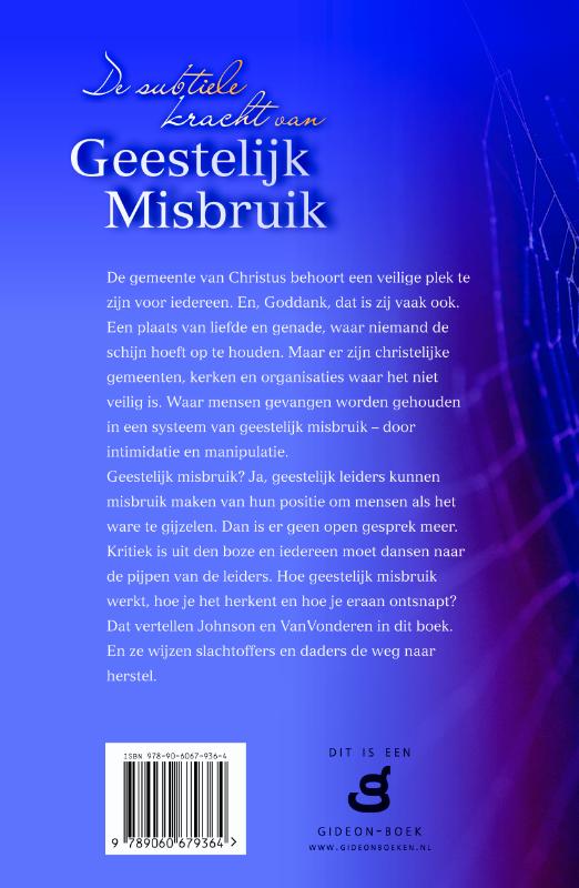 Achterkant van De subtiele kracht van geestelijk misbruik