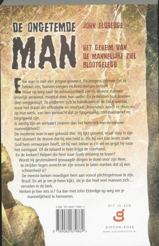 Achterkant van De ongetemde man