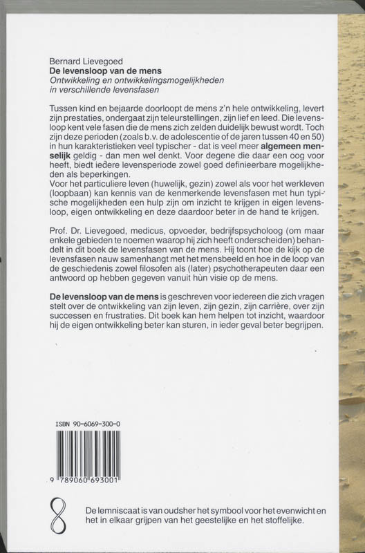 Achterkant van De levensloop van de mens