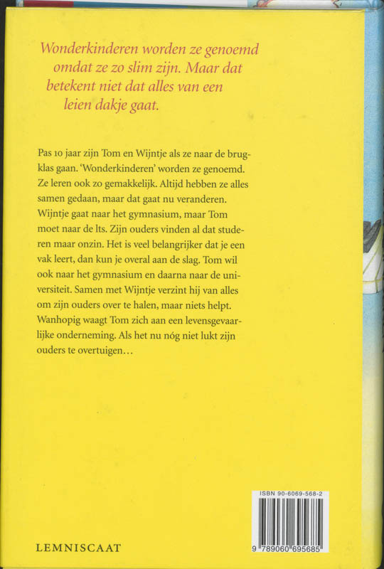 Achterkant van Wonderkinderen