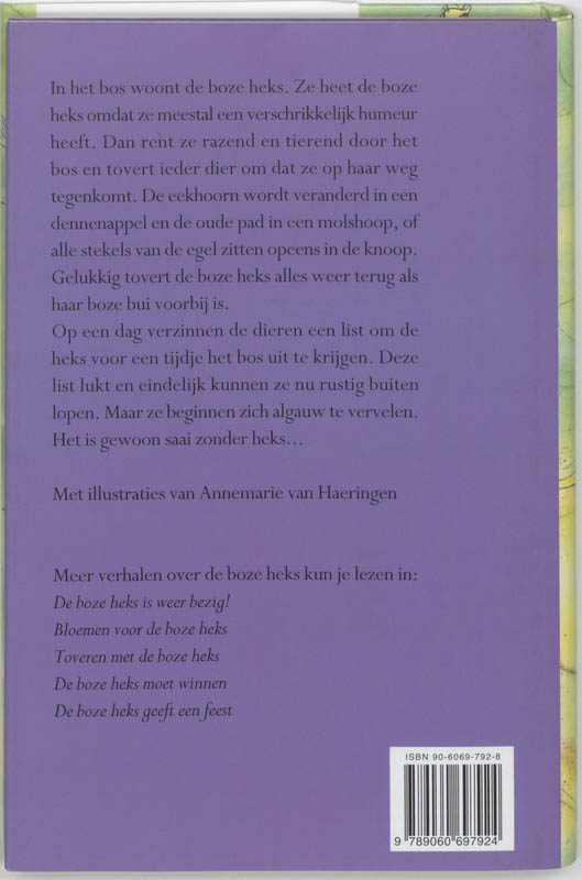 Achterkant van Verhalen van de boze heks
