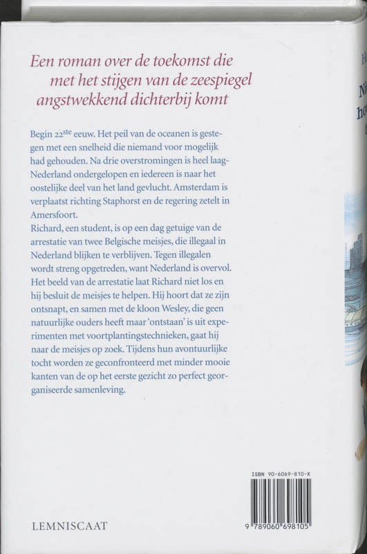 Achterkant van Niemand houdt mij tegen