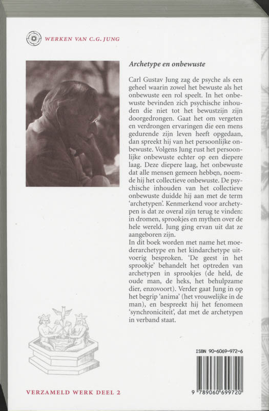 Achterkant van Archetype en onbewuste