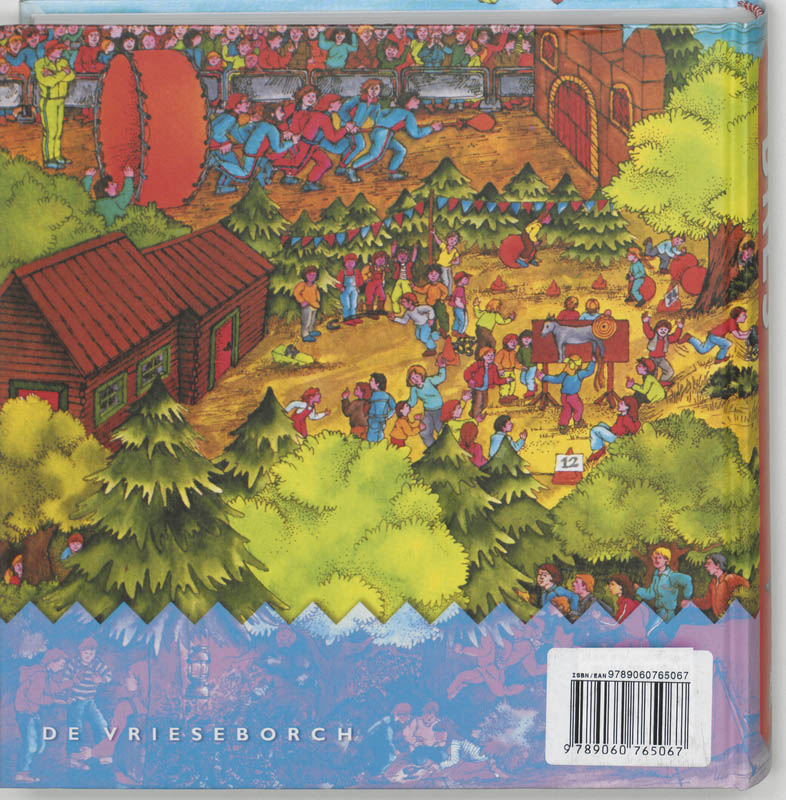 Achterkant van BRES Spelenboek