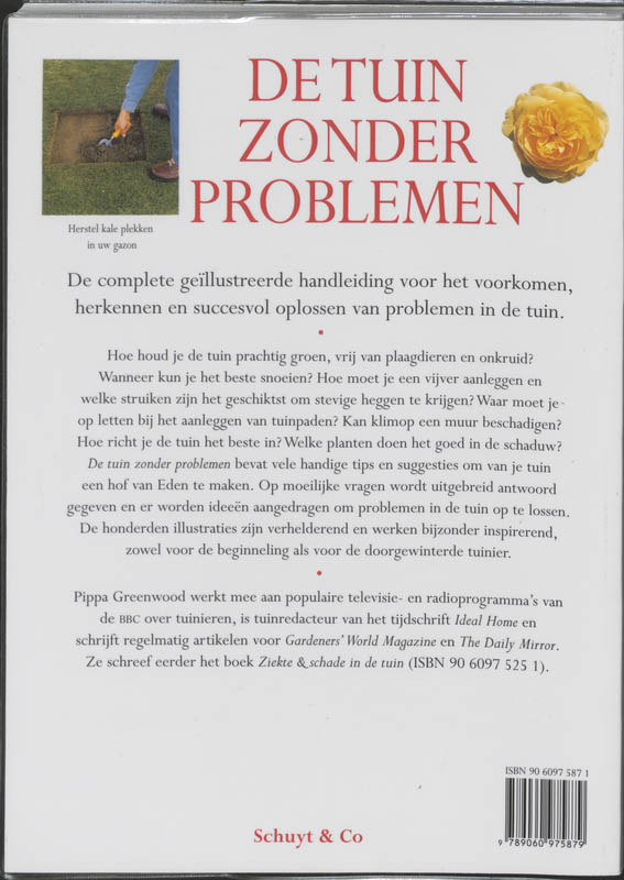 Achterkant van De tuin zonder problemen