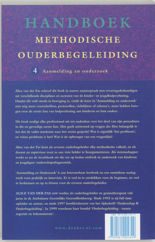 Achterkant van 4 Aanmelding en onderzoek