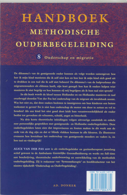 Achterkant van 8 Ouderschap en migratie