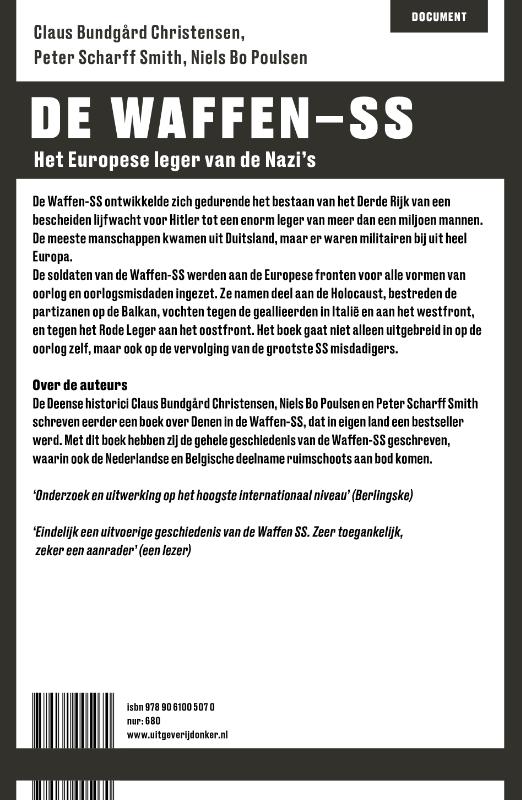 Achterkant van De Waffen-SS