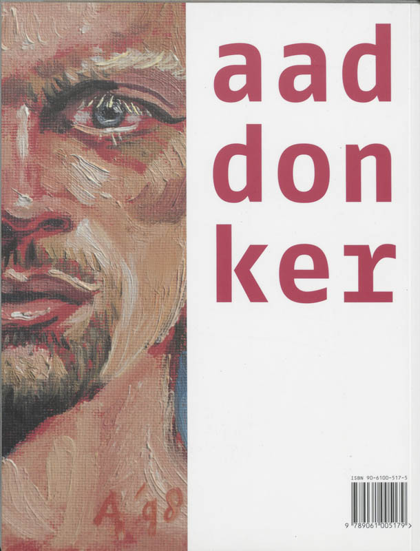 Achterkant van Aad Donker