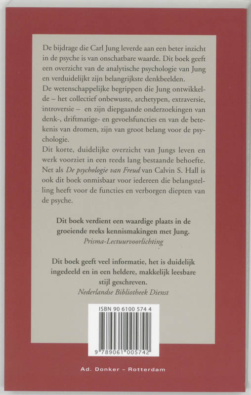 Achterkant van De psychologie van Jung