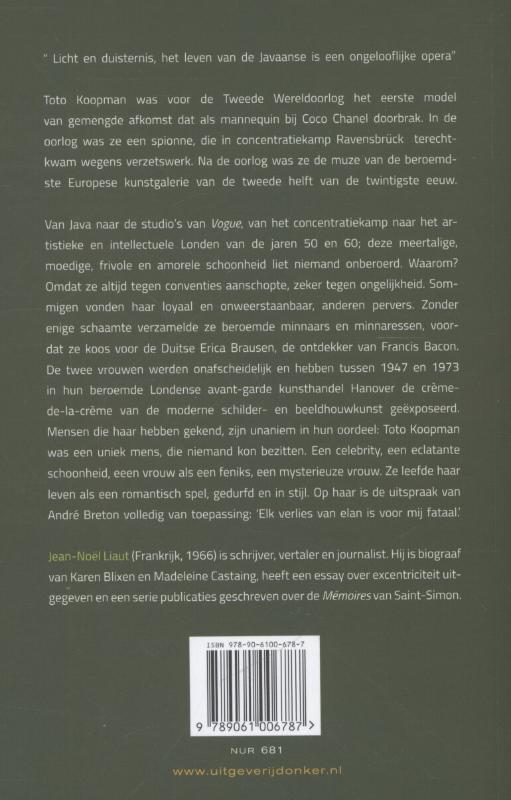 Achterkant van De Javaanse