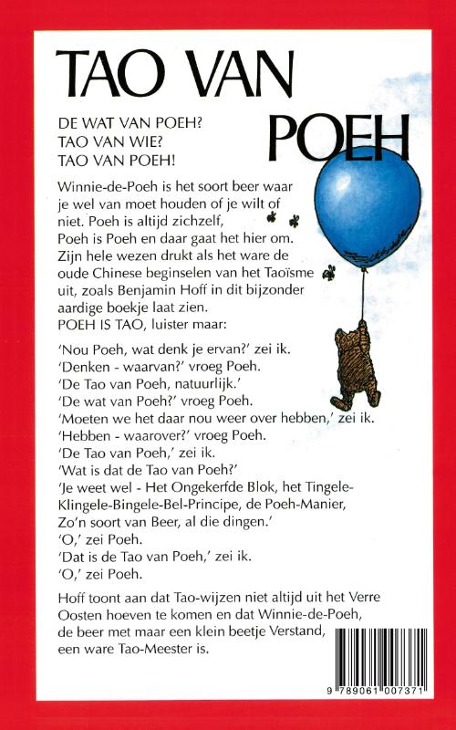 Achterkant van Tao van Poeh