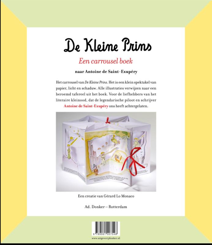 Achterkant van De Kleine Prins