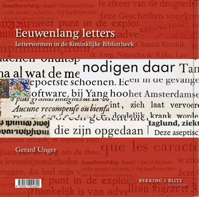 Achterkant van Eeuwenlang letters