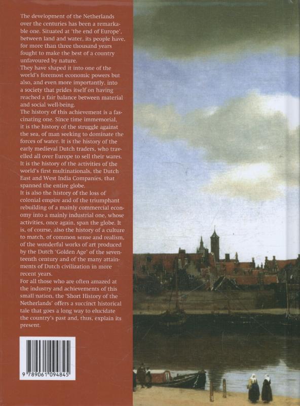 Achterkant van A short history of the Netherlands